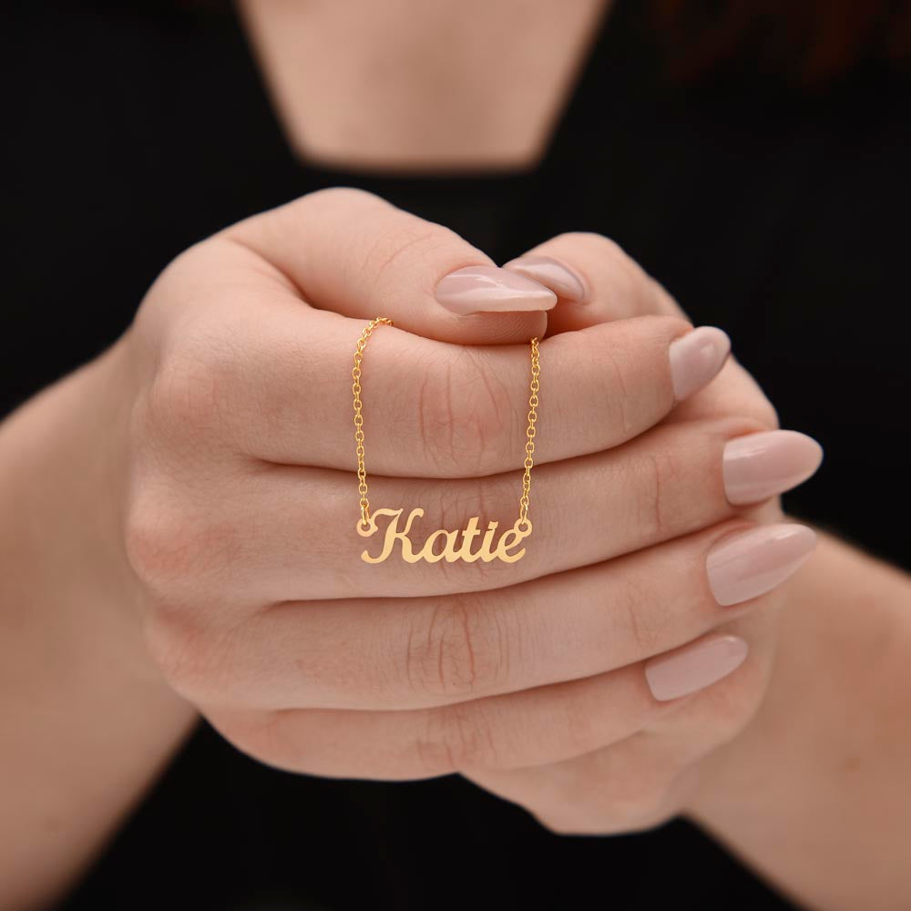 Signature Name Necklace: Your Name, Your Style