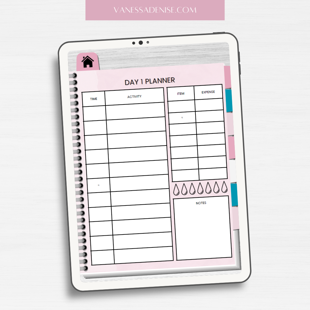 Simple Monthly Digital Planner