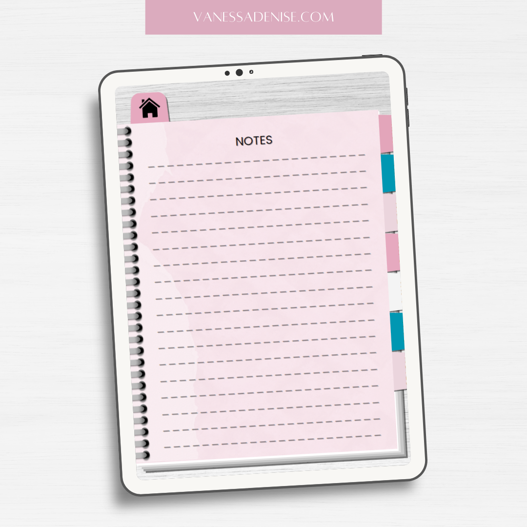 Simple Monthly Digital Planner